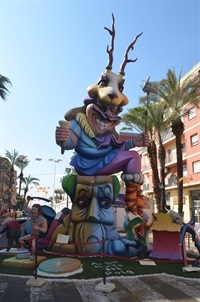 Falla Sta. Maria del Puig. 1r Premi Falles grans