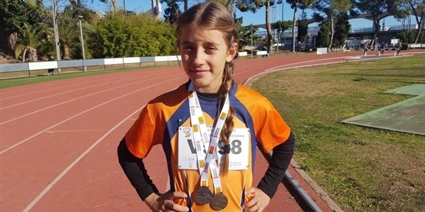 La picanyera Emma Jiménez triomfa al provincial d'atletisme