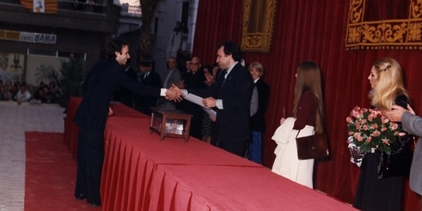 Pl. País Valencià. Visita del President de la Generalitat