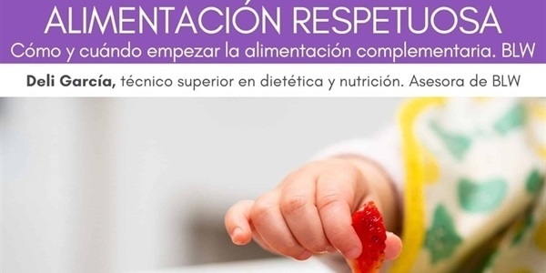 Xerrada sobre alimentació complementària en menudes i menuts