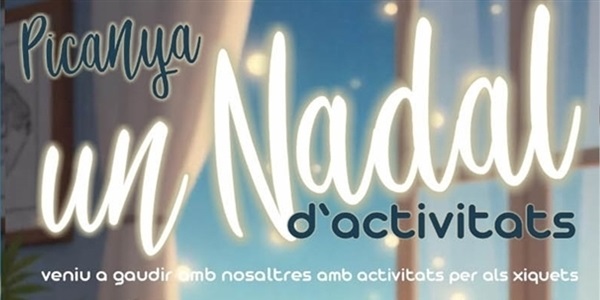 Activitats per a menuts i menudes amb motiu de les festes de Nadal