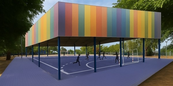 El Poliesportiu disposarà d'una nova pista coberta