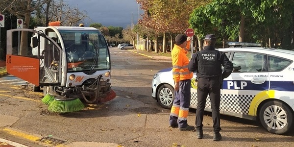 De nou, serveis extraordinaris de vigilància i neteja durant este passat episodi d'alerta per pluges