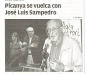 Picanya se vuelca con José Luis Sampedro