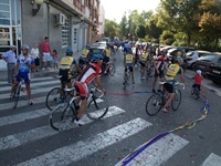 Arribada a Picanya als ciclistes arribats des de Panazol P7102682