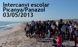 Intercanvi escolar Picanya Panazol 2013. Visita al Saler i Jocs al Pavelló